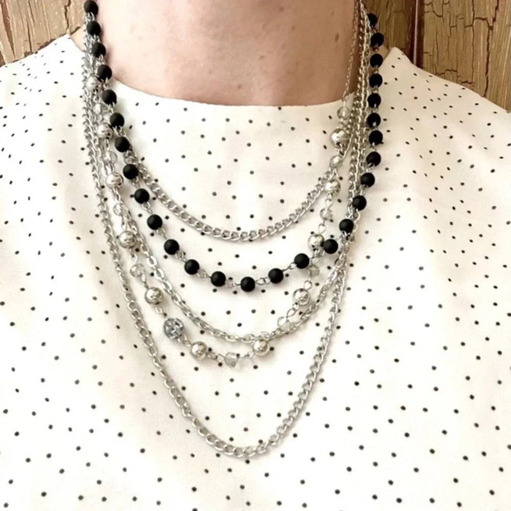 Layered necklace